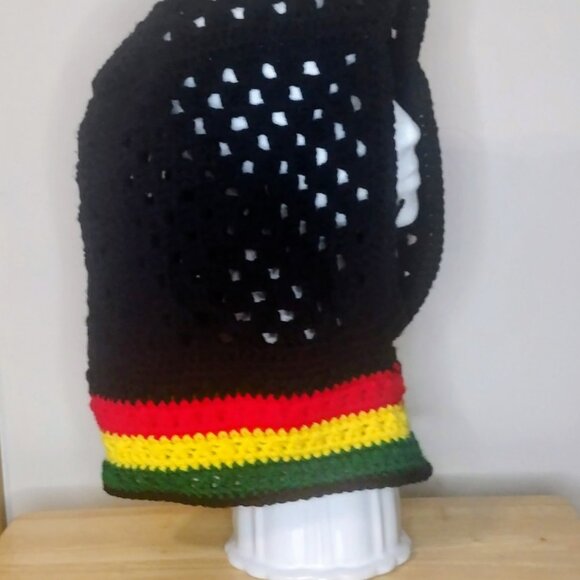 MUCD Signature Scarf hoodie in African colors main image 4